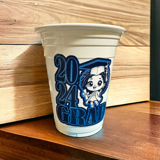 Decorative Personalized Plastic Cups - Without Lids - Kia Lui Media