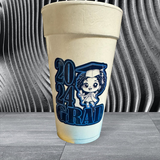 Decorative Personalized Styrofoam Cups - Without Lids - Kia Lui Media