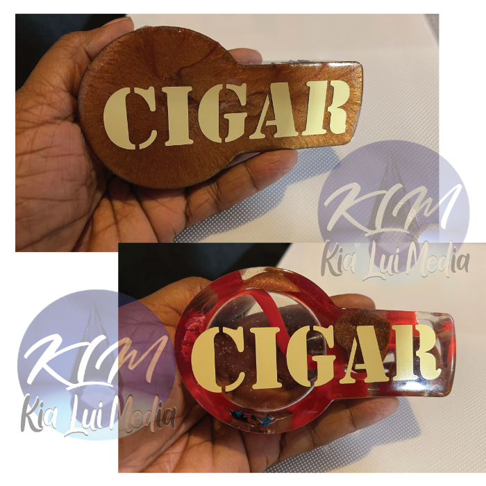 Cigar Ashtrays - Tapered Bottom - Personalized - Kia Lui Media